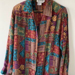 Allison Taylor Silk Blouse vintage